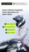 Asmax OHMI D9 Bluetooth-6 Clip Interkom na motocykl